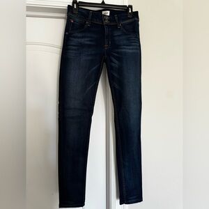 Hudson women’s size 27 Jean - Elysian Collin Mid Rise Skinny - Revelation color